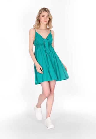 MYMO Платье 'Spring Summer' в Зеленый