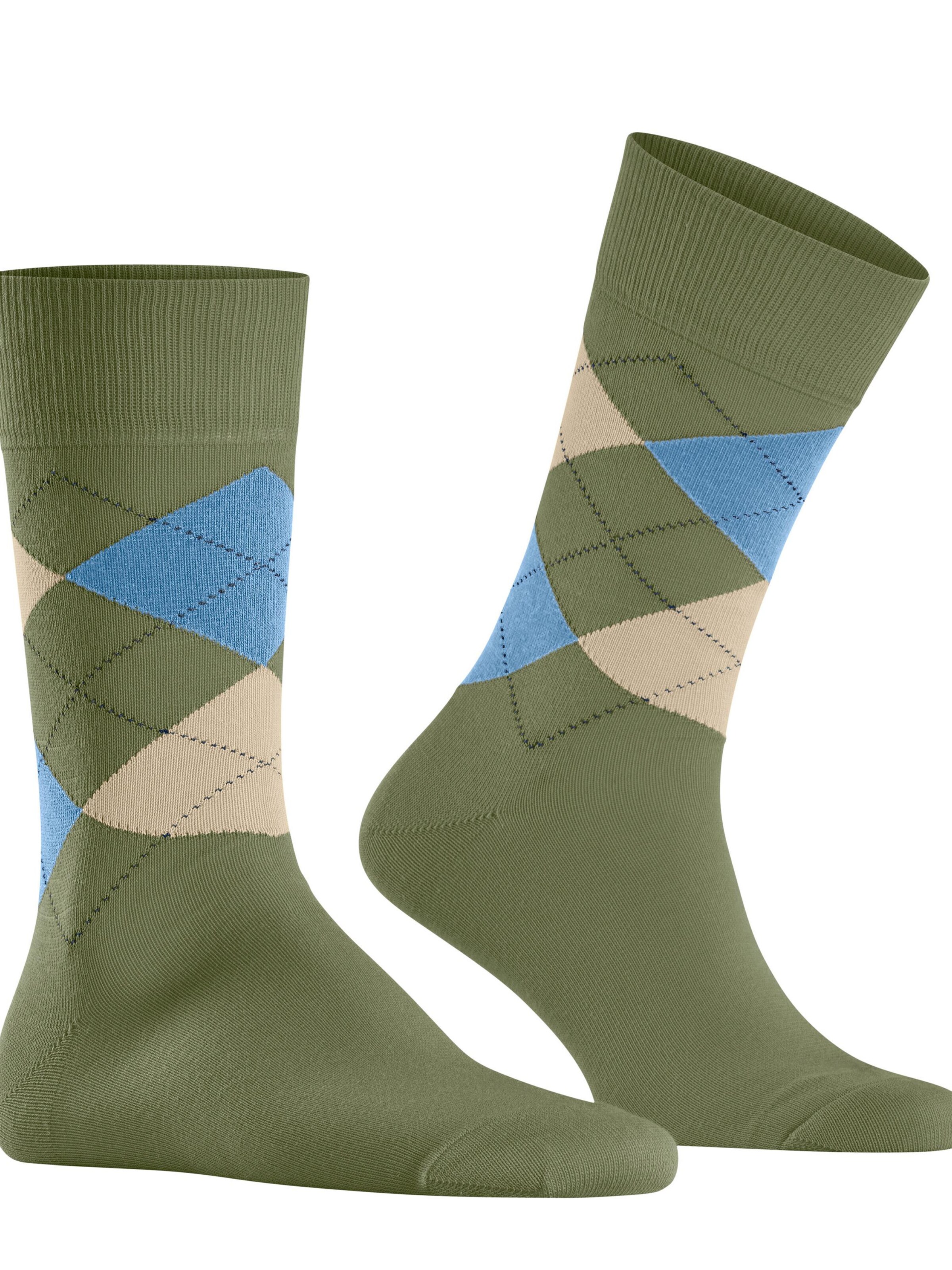 BURLINGTON Socks 'King' in Green