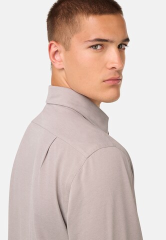Coupe regular Chemise Boggi Milano en gris