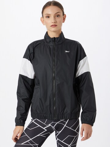 Reebok Trainingsjacke in Schwarz: predná strana