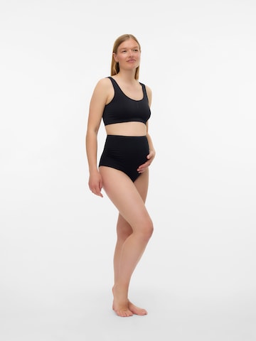 MAMALICIOUS Bralette Bra 'MLHEAL' in Black