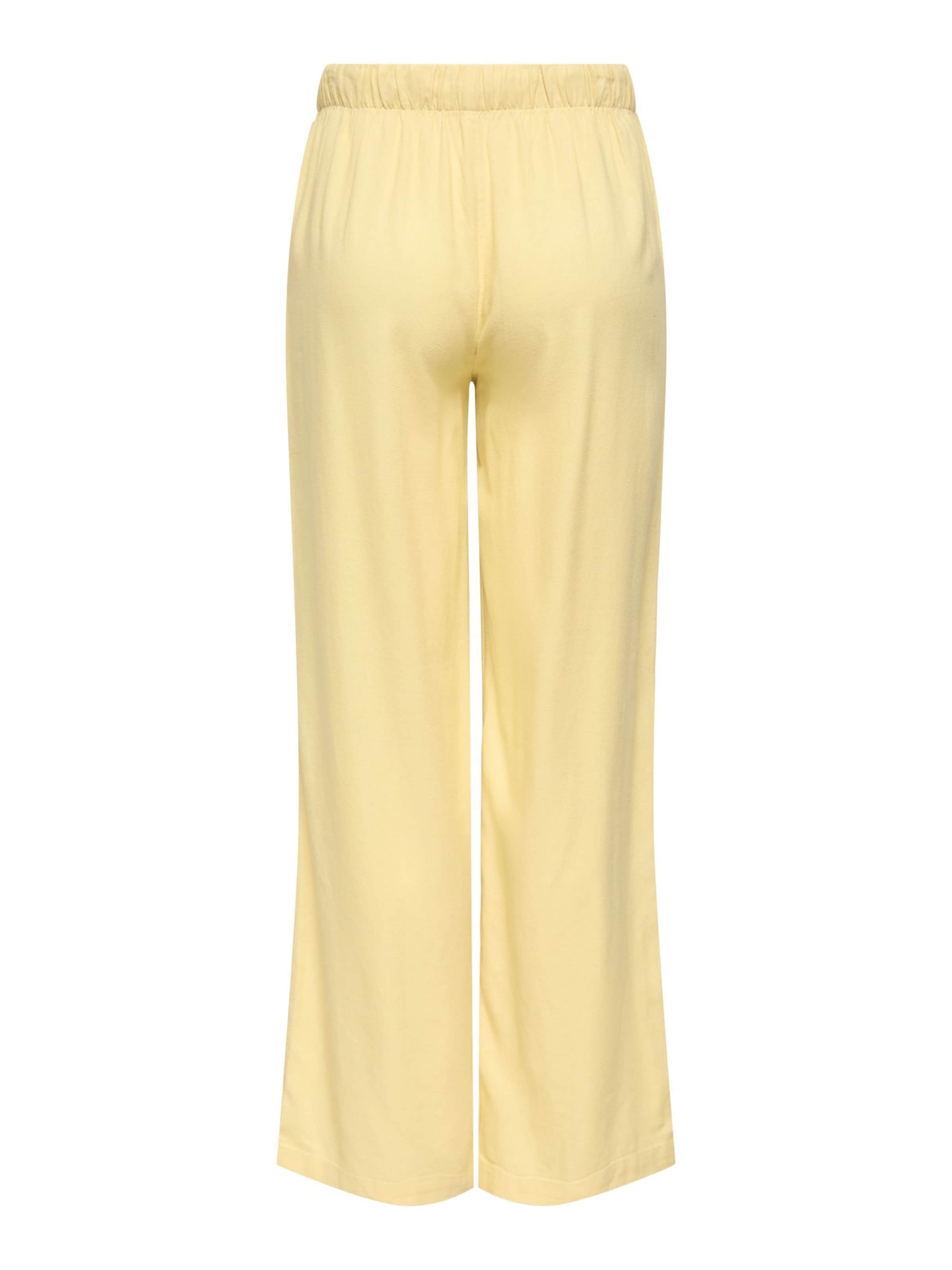 ONLY Loosefit Broek 'ONLGoa' in Geel