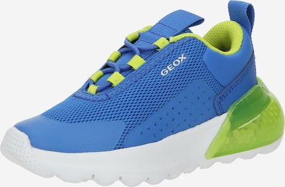 GEOX Zapatillas deportivas 'Illuminus' en azul real / kiwi / blanco, Vista del producto