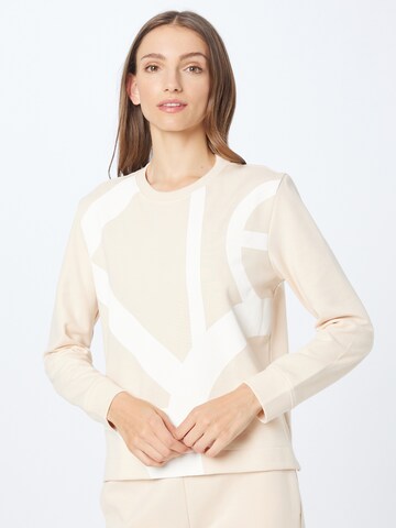 Calvin Klein Sweatshirt in Beige: predná strana