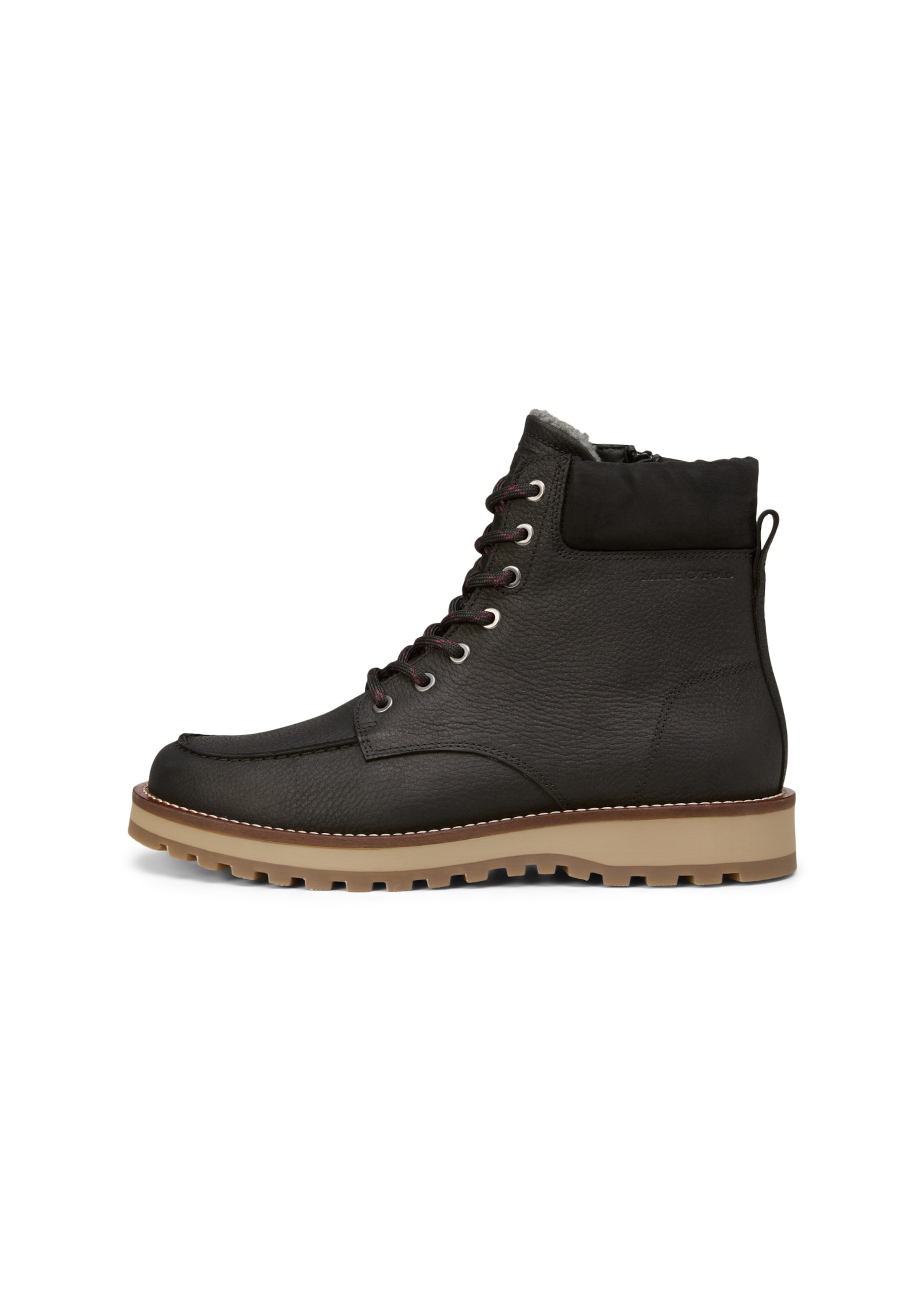 Bottines à lacets 'Jack' Marc O'Polo en noir