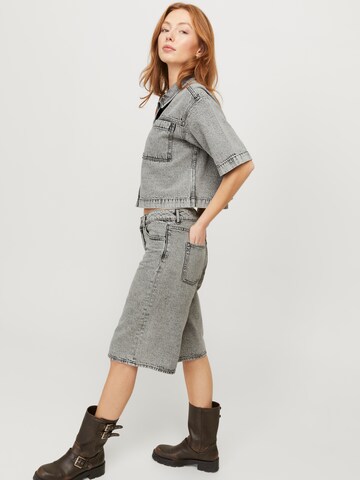 Wide leg Jeans 'LAURA' di JJXX in grigio