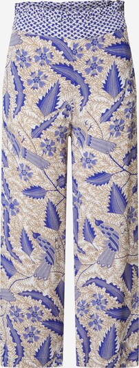 Cecilie Copenhagen Pantalón 'Francecsa' en beige / azul / marrón claro, Vista del producto
