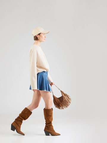 STUDIO SELECT Sweatshirt 'Penny' i beige