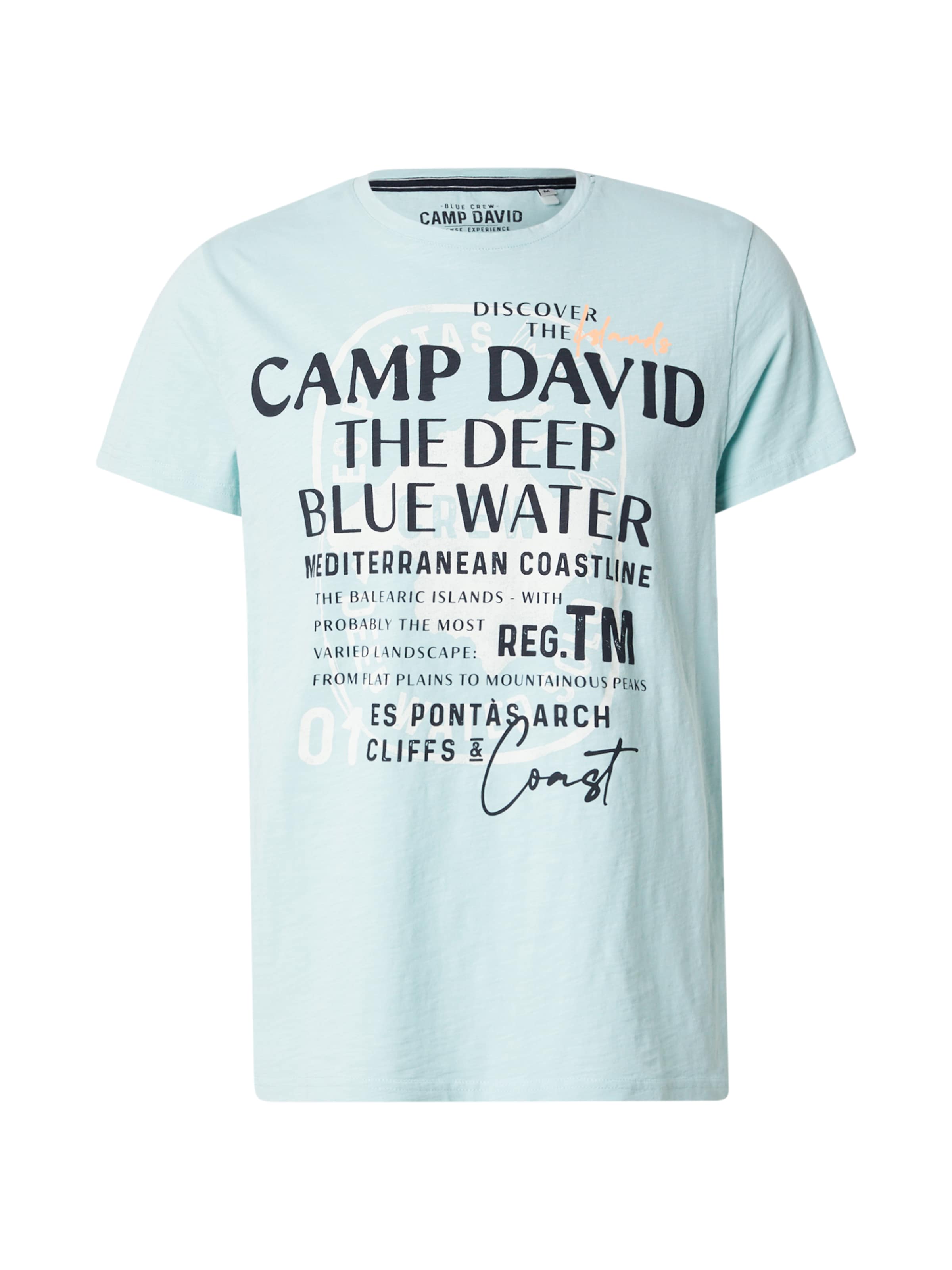 CAMP DAVID Bluser & t-shirts i grøn: forside