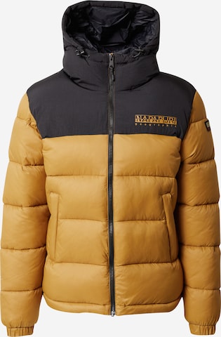 NAPAPIJRI Between-season jacket 'HORNELEN' in Beige: front