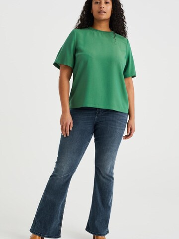 T-shirt WE Fashion en vert