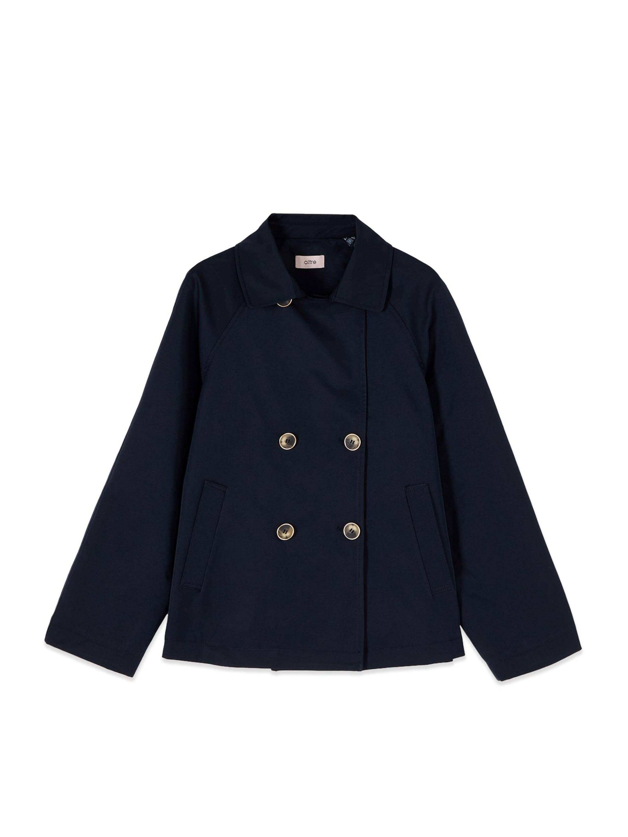 Manteau mi-saison oltre en bleu : devant