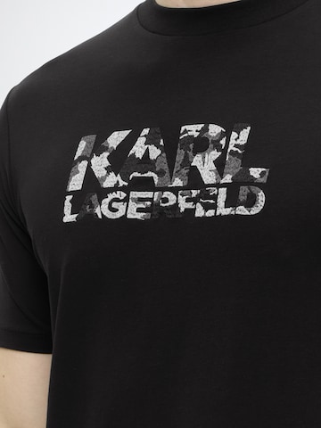 Karl Lagerfeld Μπλουζάκι σε μαύρο