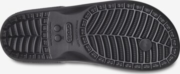 Flip-flops de la Crocs pe negru