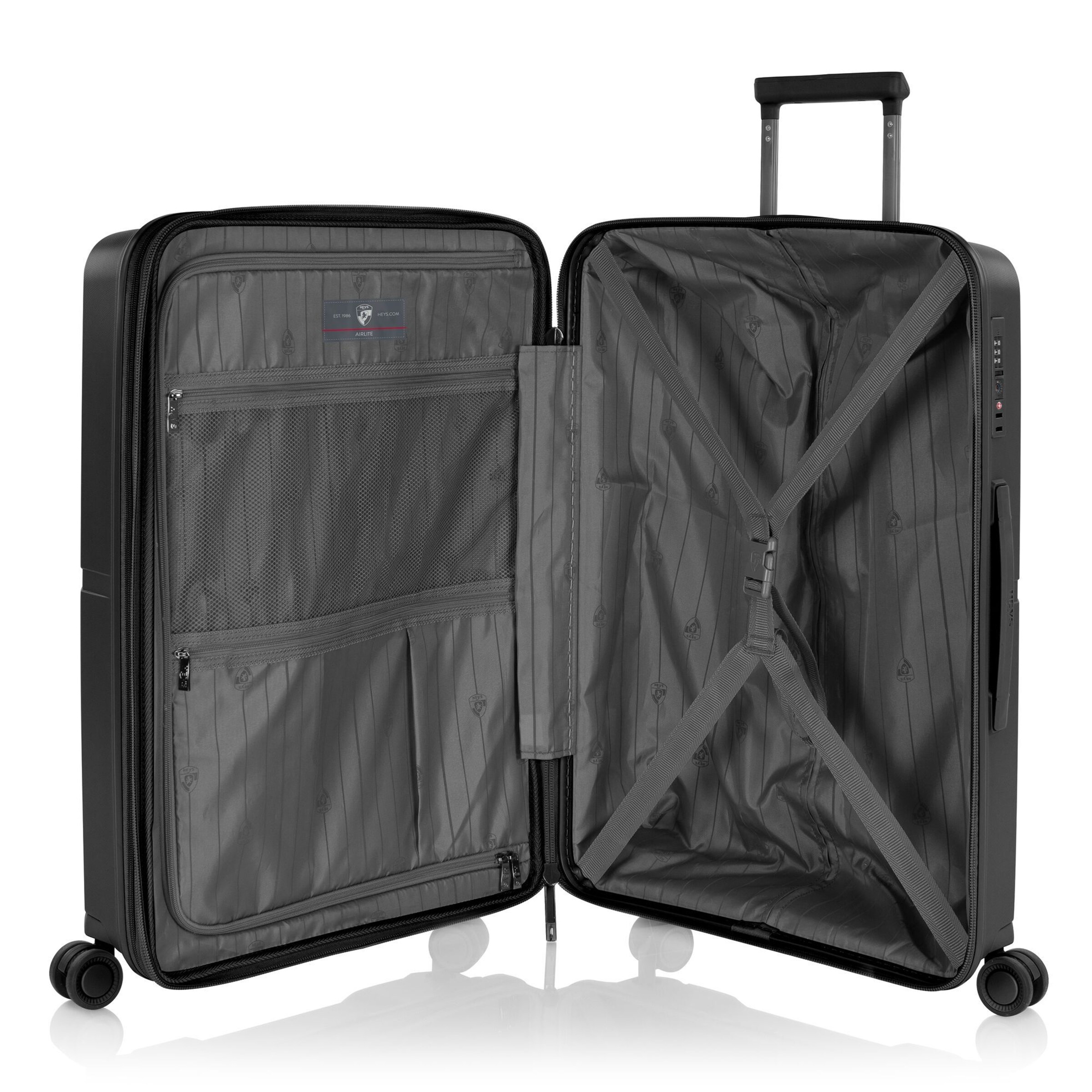 Heys Suitcase Set 'AirLite' in Black