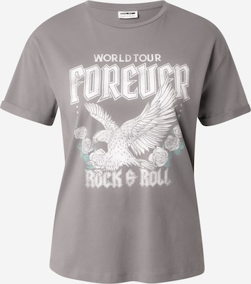 T-shirt 'NMBrandy' Noisy may en gris : devant