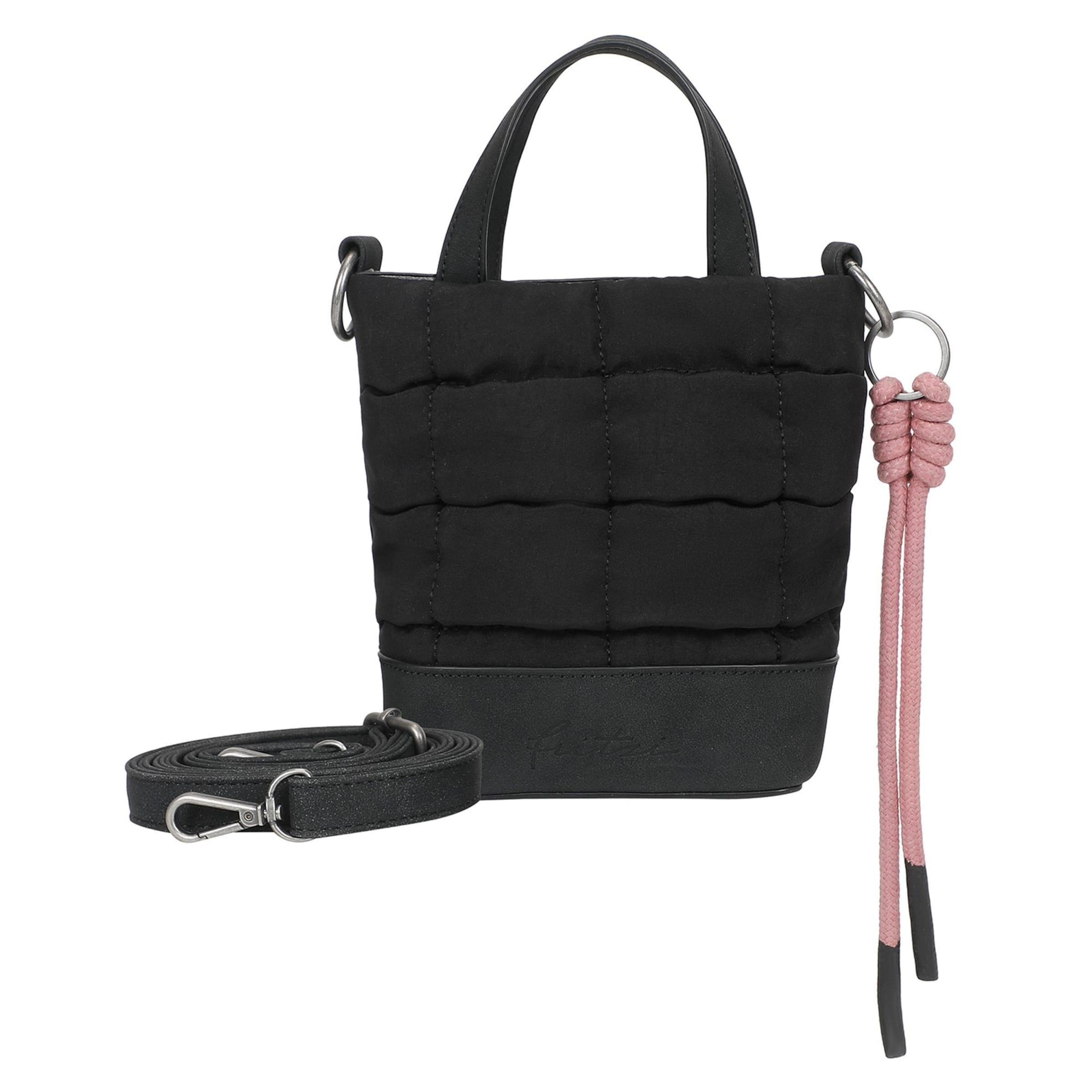 Fritzi aus Preußen Handbag 'Brigitte x Fritzi Mini Toty Limited Bubble' in Black: front