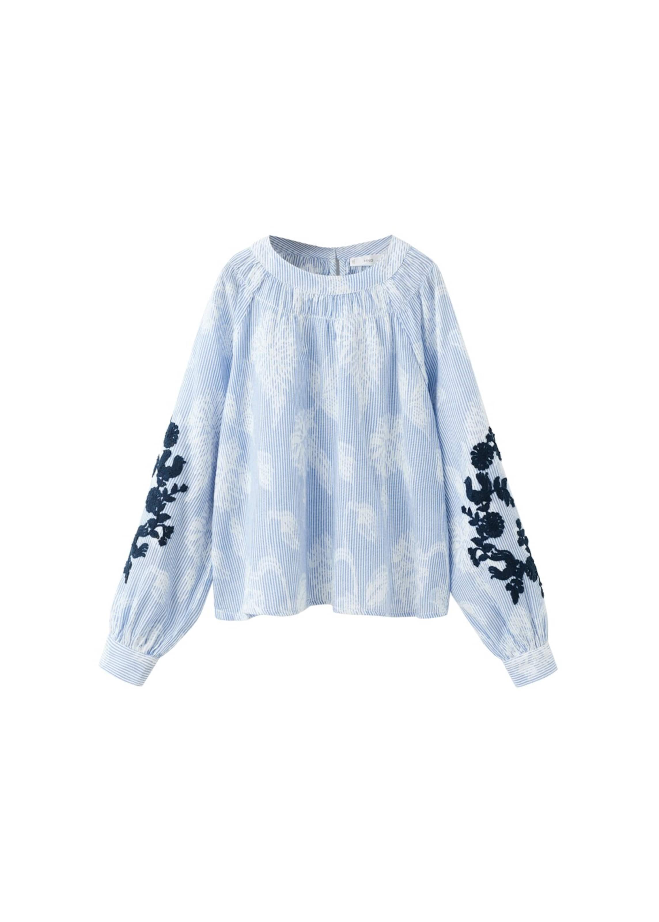 MANGO KIDS Blouse 'Roma' in Blue: front