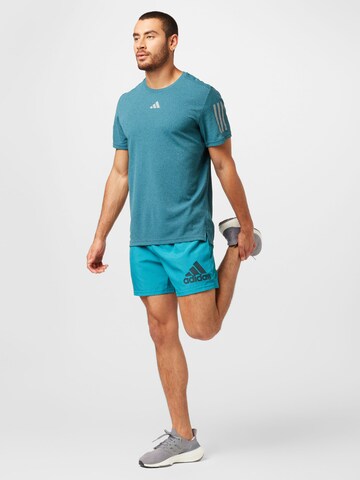 ADIDAS SPORTSWEARregular Sportske hlače 'Run It' - plava boja