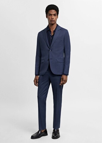 MANGO MAN Regular fit Suit Jacket 'Paulo' in Blue