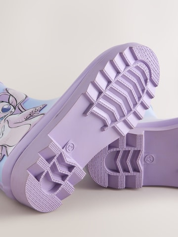 Next Regenlaarzen 'Lilo and Stitch' in Lila