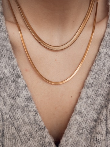 Hey Happiness Kette 'Duologue'‌‌‌ in Gold