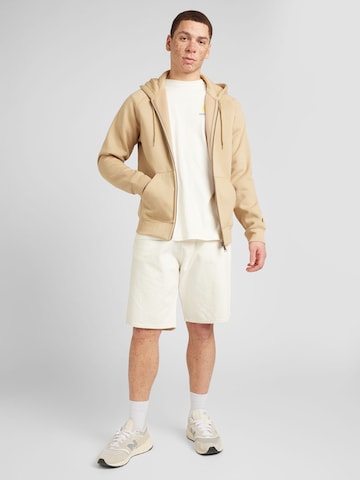 Carhartt WIP Sweatjacke in Beige