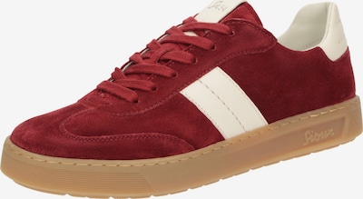 SIOUX Sneaker 'Tedroso-DA-717' in 36 in dunkelrot / weiß, Produktansicht