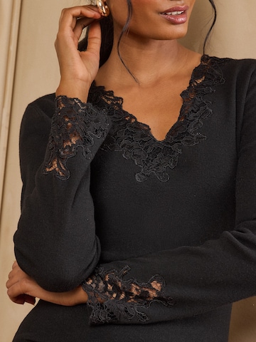 Pullover di love & roses in nero