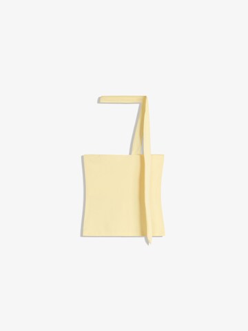 Haut Bershka en jaune