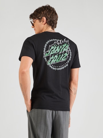 Santa Cruz Paita 'Wired Flame Dot' värissä musta: etupuoli