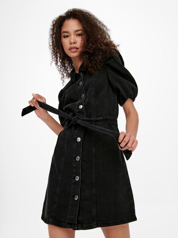 Robe-chemise 'Vibbe' ONLY en noir