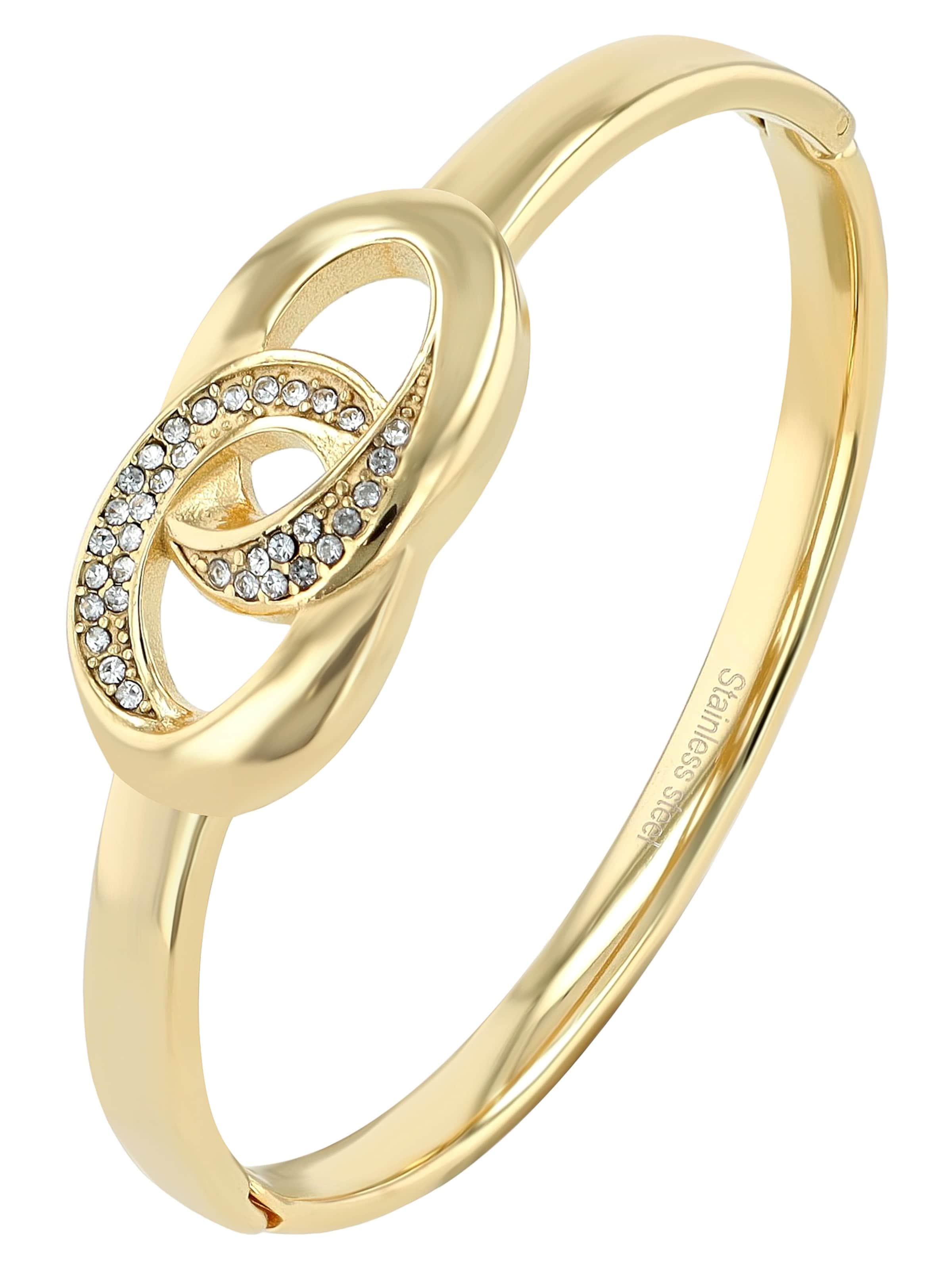 Akzent Bracelet 'wasserfest' in Gold: front