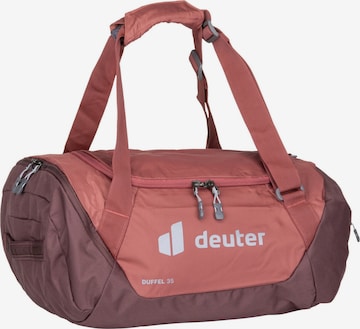 DEUTER Travel Bag in Red: front