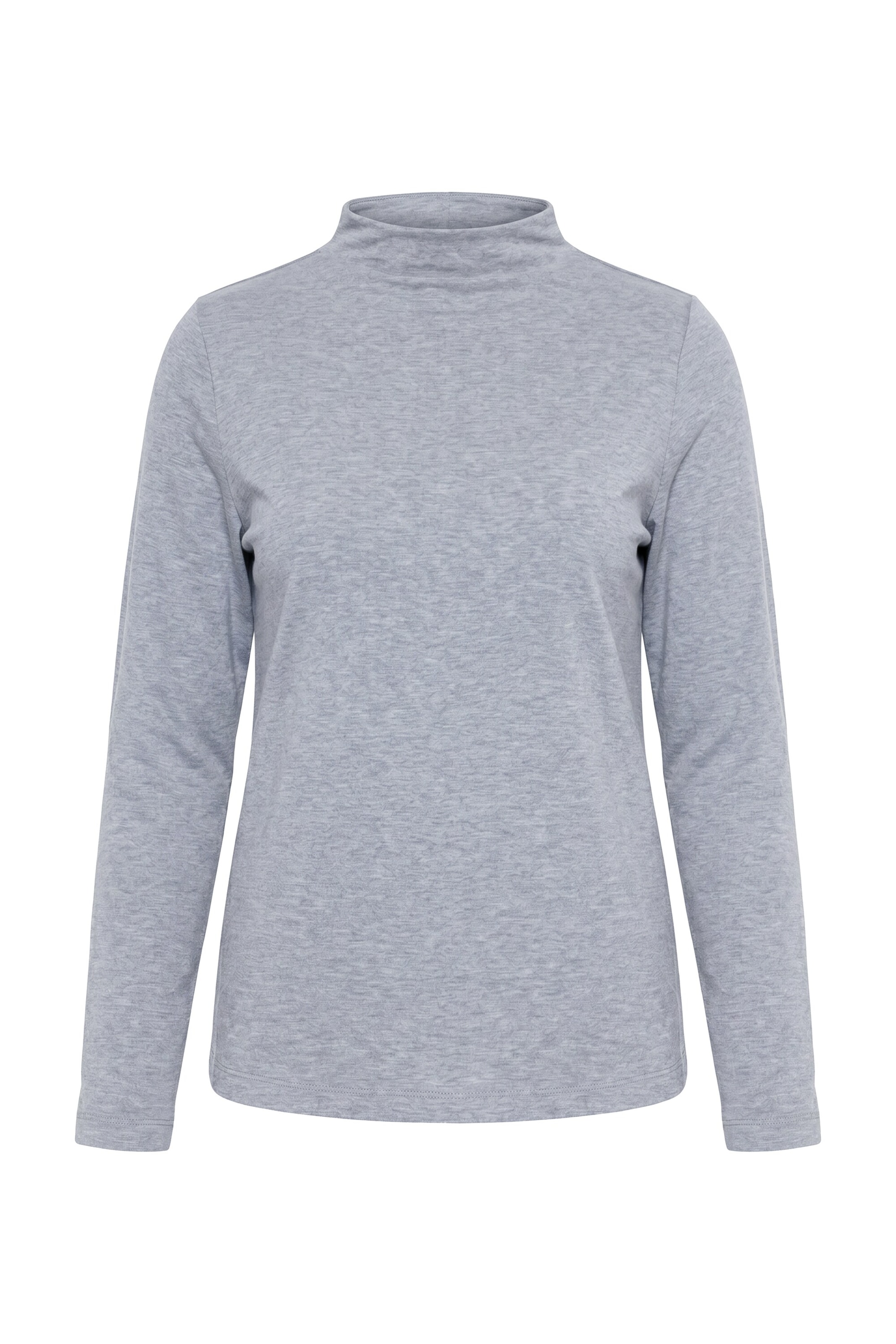 Ulla Popken Shirt in Grau: Vorderseite
