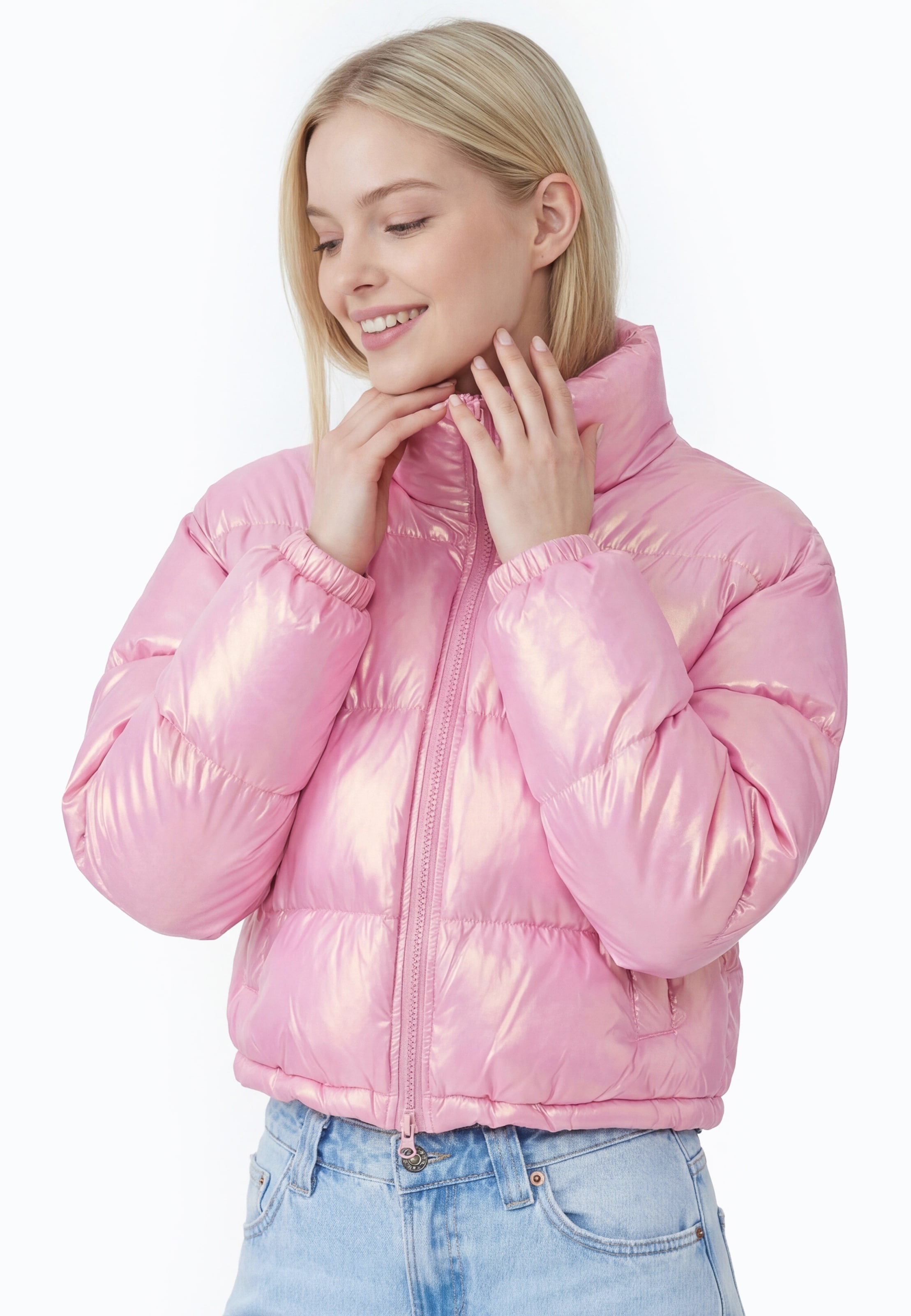 MYMO Winterjas in Roze