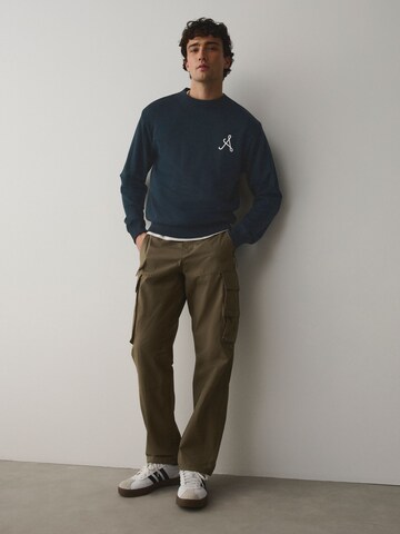 Next Sweatshirt 'Golf' i blå