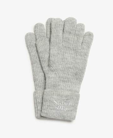 Superdry Vingerhandschoenen in Grijs