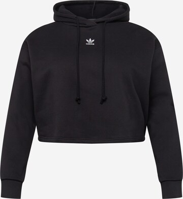 Bluză de molton 'Adicolor Essentials Fleece ' de la ADIDAS ORIGINALS pe negru: față