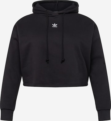 ADIDAS ORIGINALS Sweatshirt 'Adicolor Essentials Fleece ' in Black: front