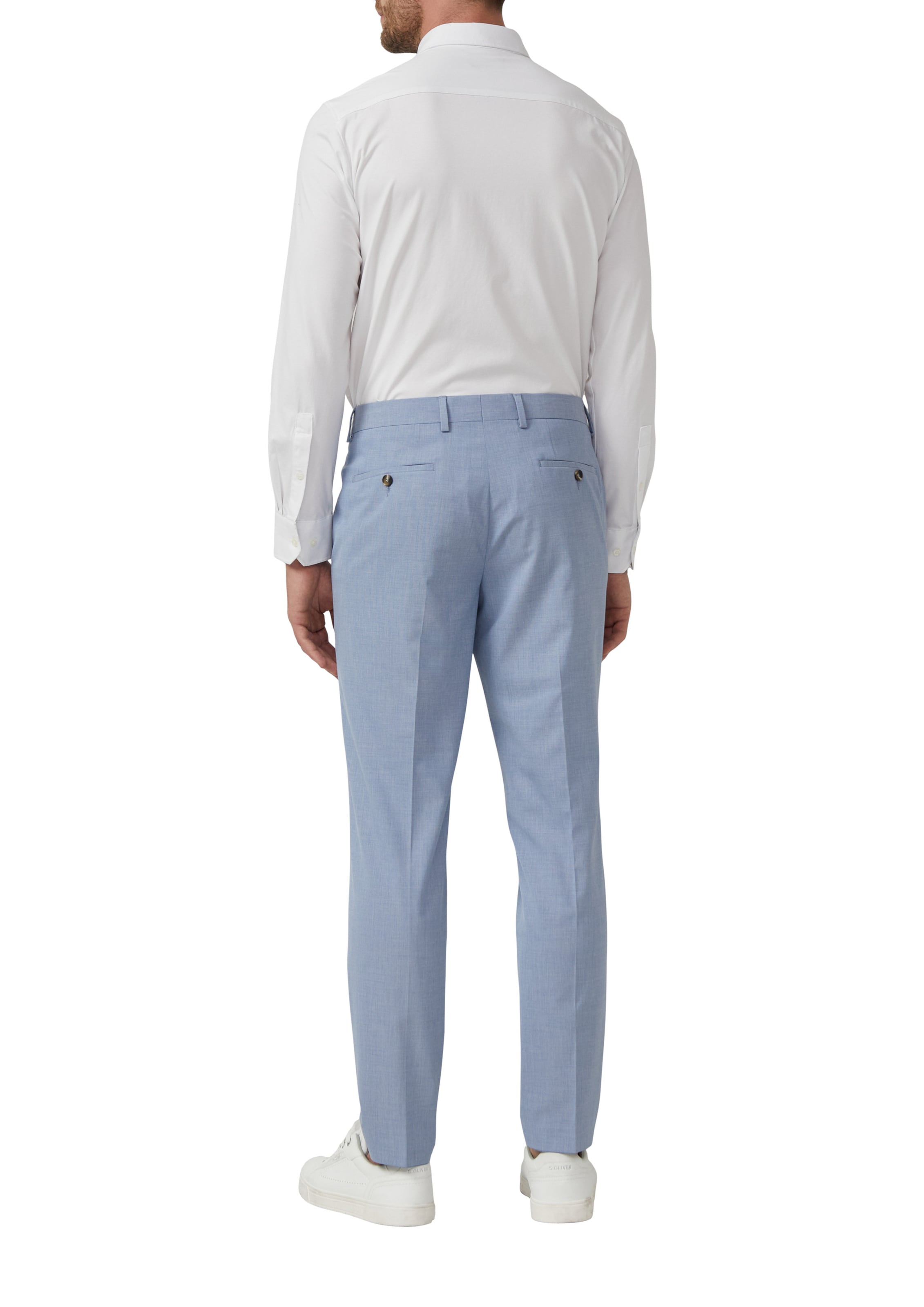 s.Oliver - regular Pantalón chino en azul