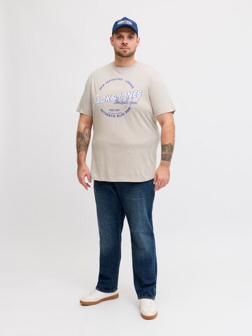 Jack & Jones Plus Shirt in Beige