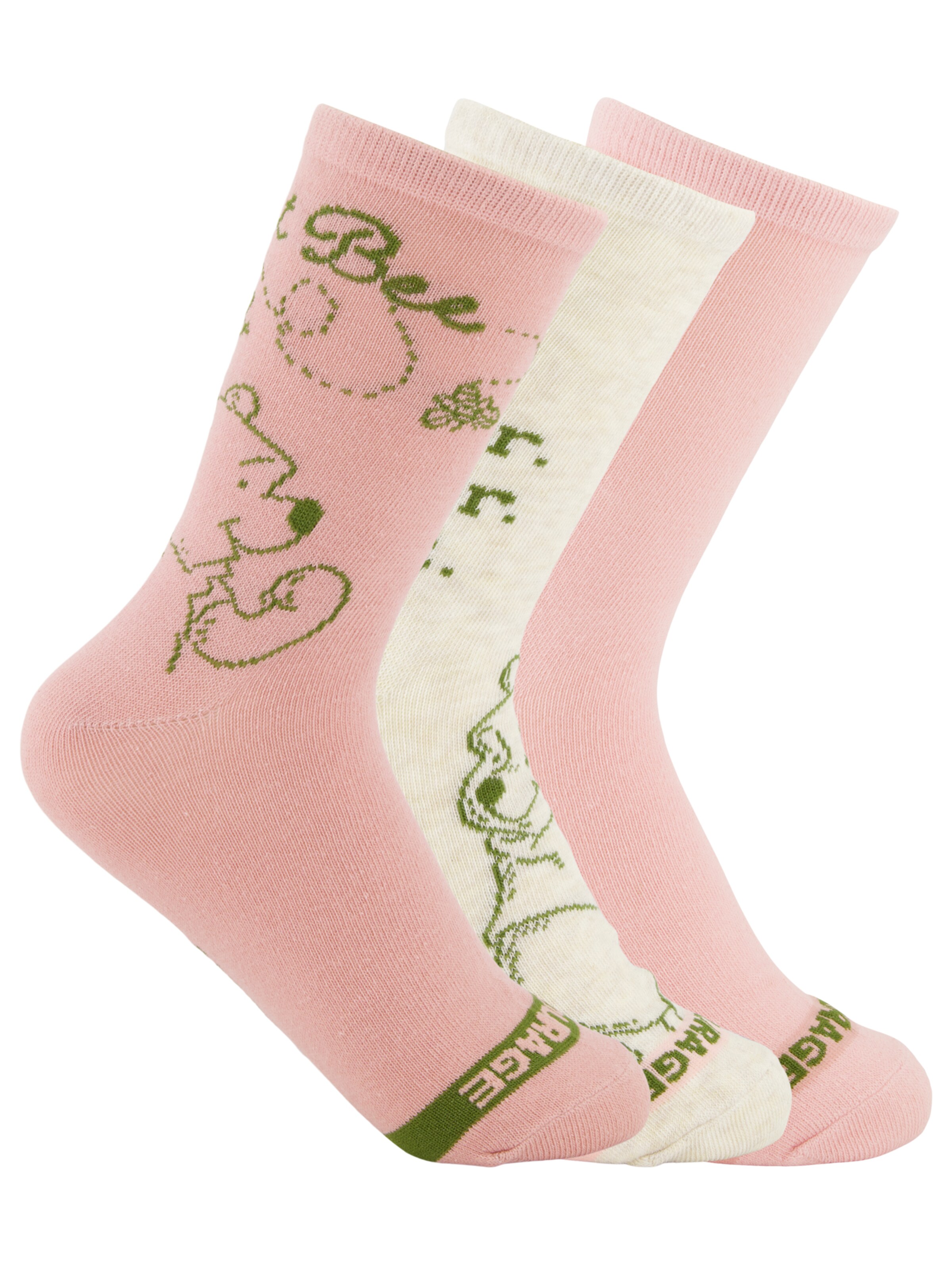 Chaussettes 'Winnie Puuh' DISNEY en rose
