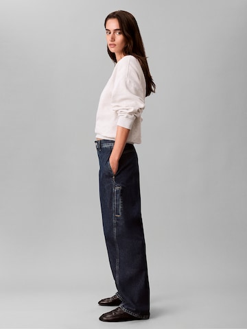 Calvin Klein Jeans Loosefit Jeans in Blauw