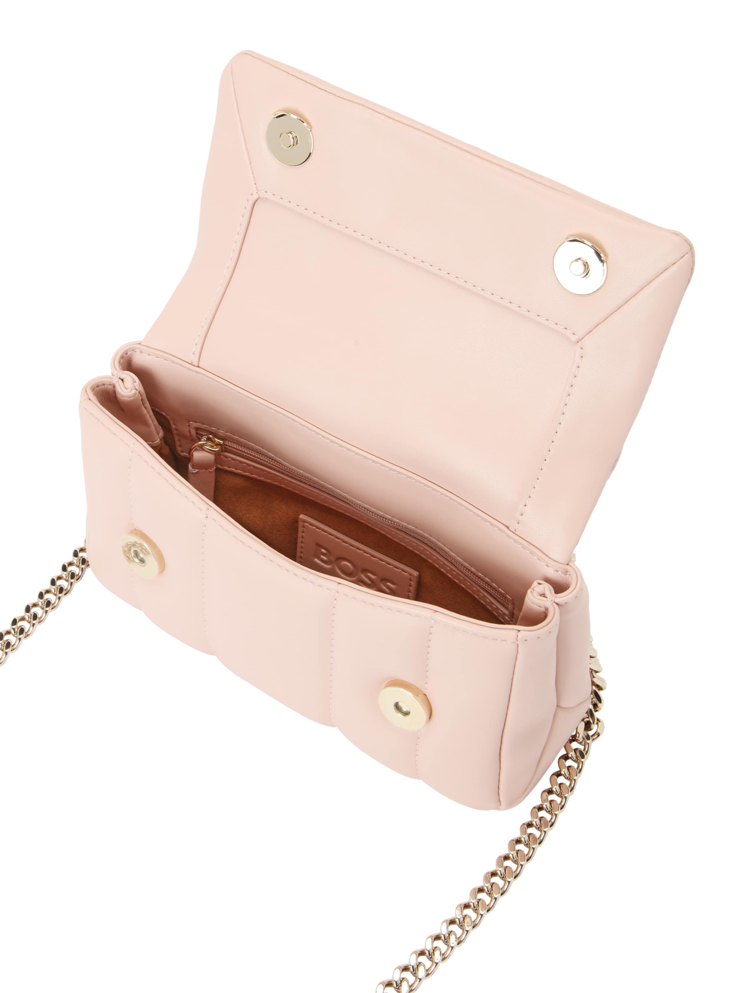 BOSS Torba za čez ramo 'B_ICON' | roza barva