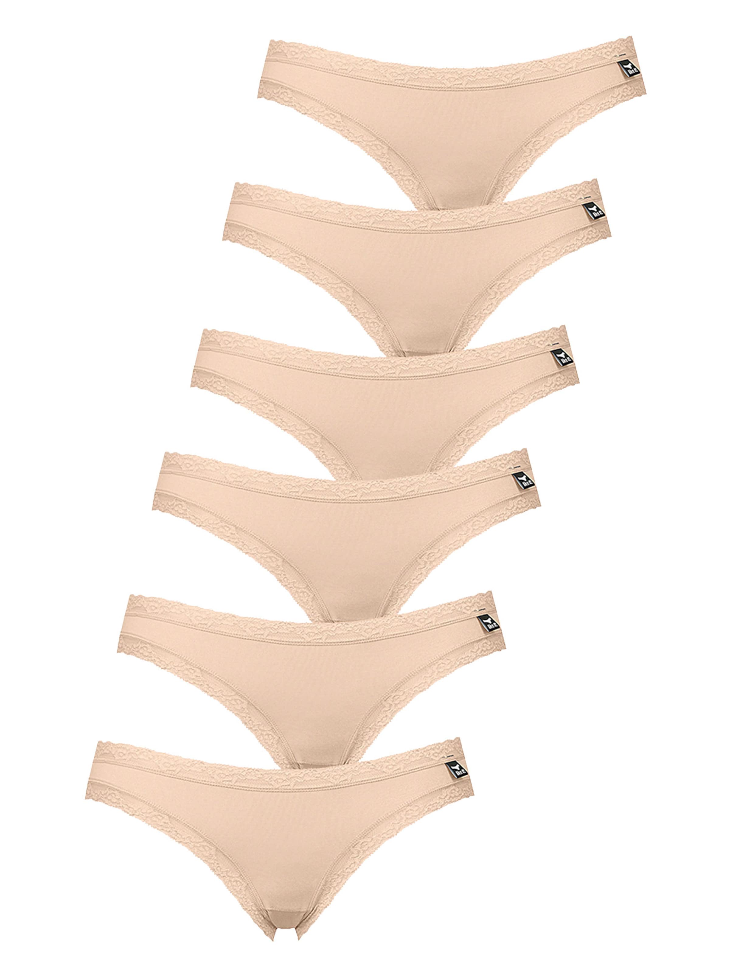 like it! Panty 'Olivia' in Beige: front