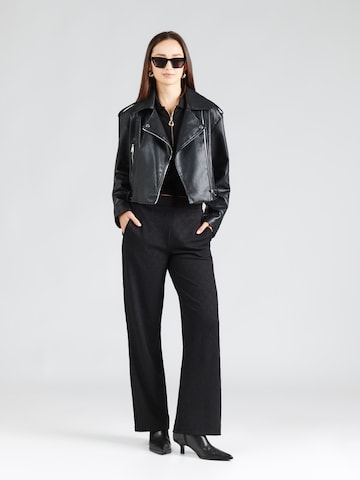 HUGO Широкий Штаны 'Nayane' в Черный