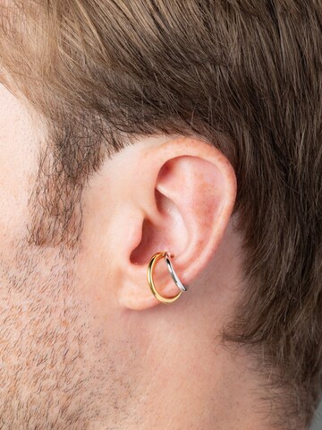 YParis Earrings 'Ear cuff Bully Double Bi' in Gold