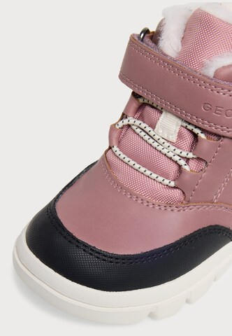 GEOX Snowboots 'WILLABOOM' in Roze