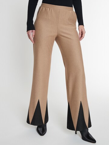 Ana Alcazar Regular Pants in Beige